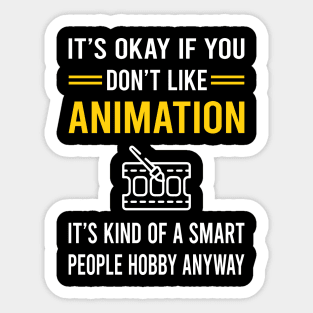 Smart People Hobby Animation Sticker